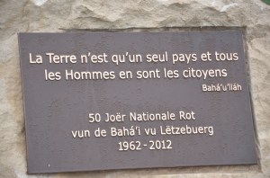 The Earth is but one country and all People its citzens.