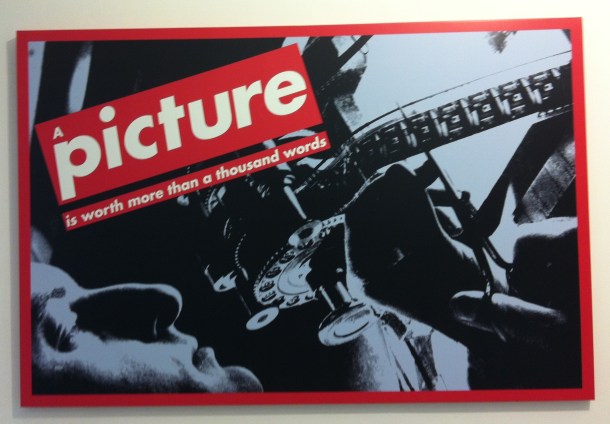 Barbara Kruger, Untitled, 1992. MAMAC Museum, Nice, France. Photo: Unni Holtedahl