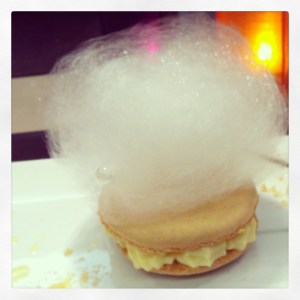 Bergamot macaron at Bergamote