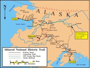 The Iditarod historic trails