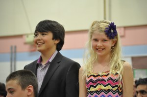 Living abroad gives you special memories. Andrea graduating next to the movie star Ahmao Sweeny, who played one of the main characters in “The Big Miracle” (If you haven’t watched it, please do! It’s a great family movie based on a true story.) 