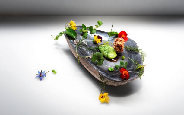 Restaurant Vendôme, Bergisch Gladbach, Germany. Courtesy Schloss Bensberg Hotel