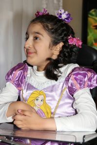 Look, I'm a princess. Photo: Lisbeth Ganer