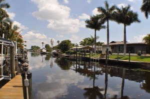 Our peaceful canal. Photo: Heidi Nesttun-Sunde