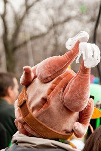 Seen at the Macy's Thanksgiving Day Parade. Photo credit: www.gonyc.about.com