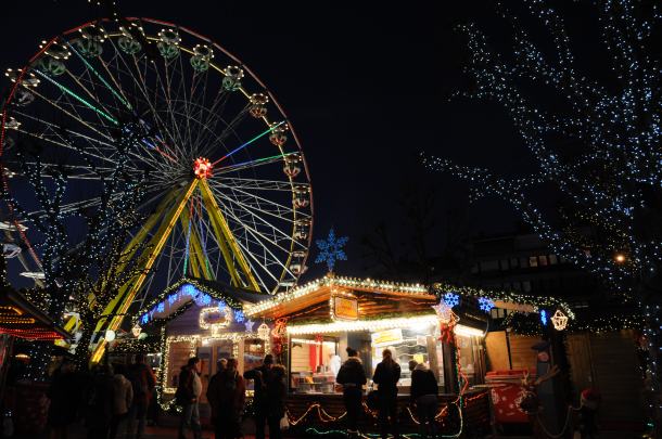 Christmas lights. Photo: Anje Kirsch. 