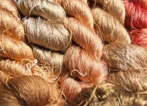 Raw silk thread. © Boss1418 | Dreamstime.com