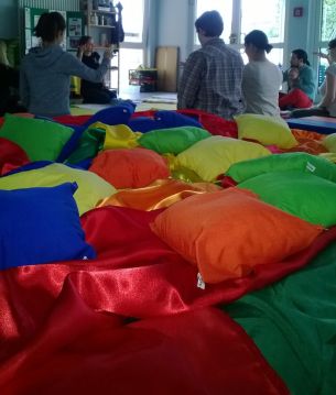 Baby Sensory class in Luxembourg. Courtesy of Baby Sensory Luxembourg