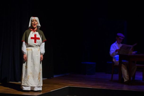 Natasha on stage. Photo by Vio Dudau.