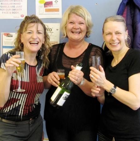 Hot Zumba friends in Anchorage